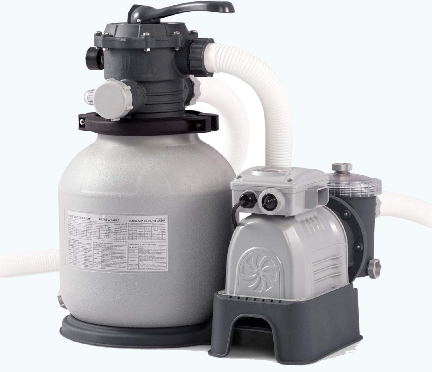 Intex Krystal Clear sand filter pump for above ground pools