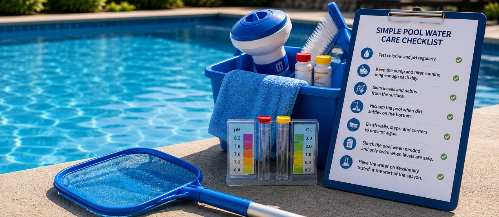 Water Care Checklist